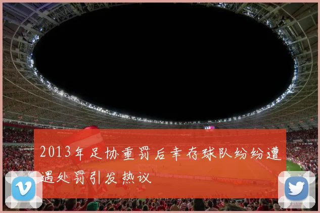 2013年足协重罚后幸存球队纷纷遭遇处罚引发热议